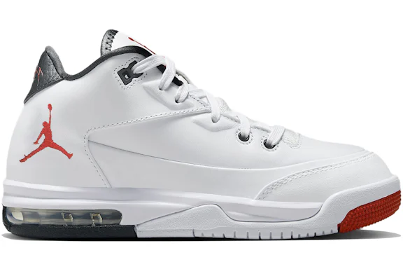 Jordan Flight Origin 3White Black Gym Red (GS)