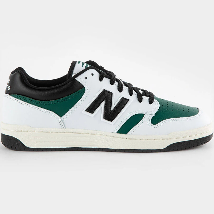 New Balance 480 Mens Shoes - Black Green - Size: 6