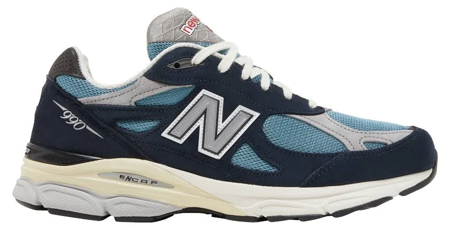 New Balance Teddy Santis X 990v3 Made In Usa - Blue