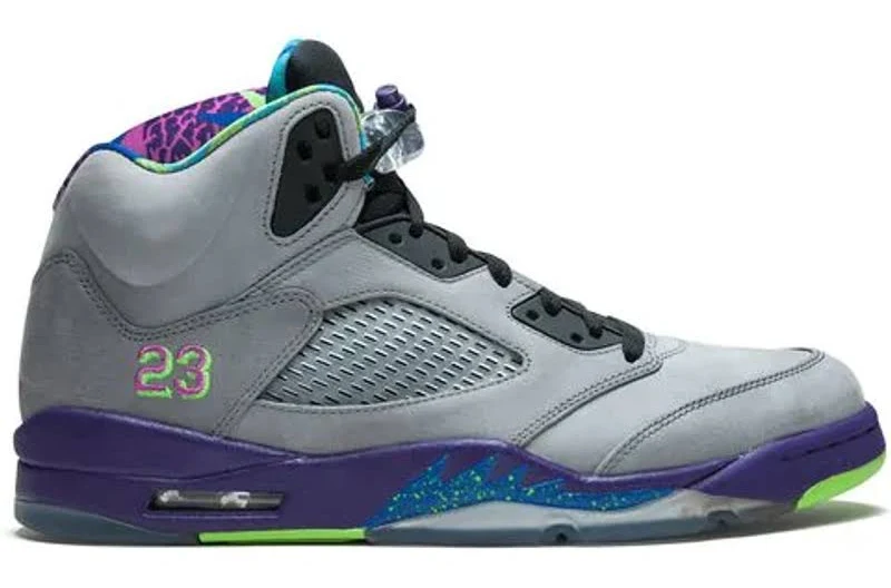 Air 5 Retro Bel Air Sneakers In Grey