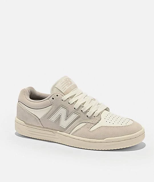 New Balance Numeric 480 Vanilla Off-White Skate Shoes