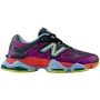 New Balance Men's 9060 Shoes - Purple Fuchsia / Blast Red / Washed Amber
