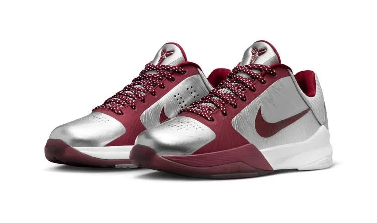 Nike Kobe 5 Lower Merion Aces Away Kids Basketball Shoes