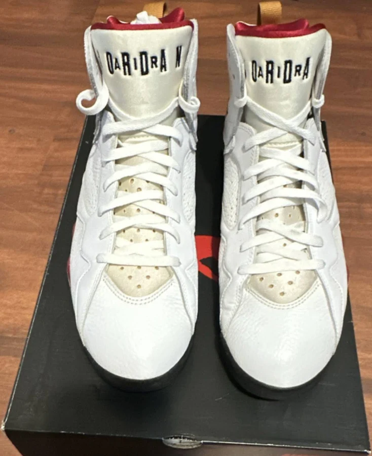 Jordan Air Jordan 7 Retro Cardinal 2022 White/black/red Cu9307-106
