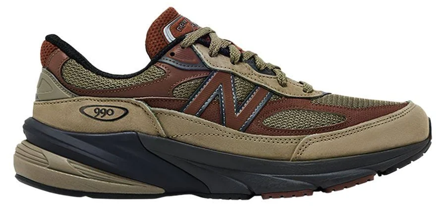 Teddy Santis x New Balance 990v6 Made in USA 'Dark Camo Rich Oak' | Green | Men's Size 6