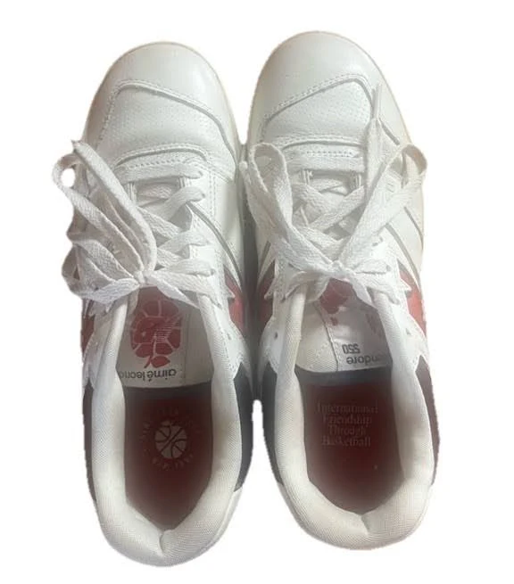 Balance Aimé Leon Dore 550 Red Navy Bb550a3 Leather Men's Athletic