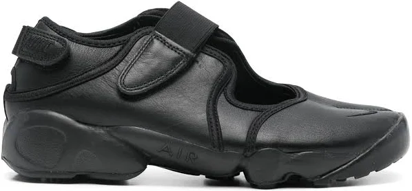 Nike - Air Rift sneakers - women - Calf Leather/Fabric/Rubber - 6 - Black