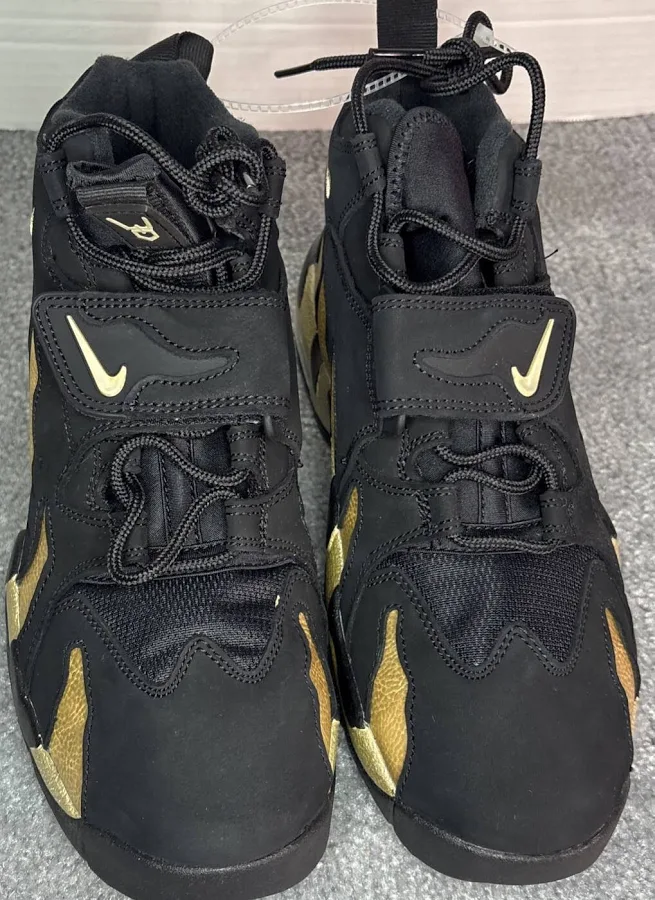 Nike Air Dt Max '96 Diamond Turf Home Black Vegas Gold Hm9236-001