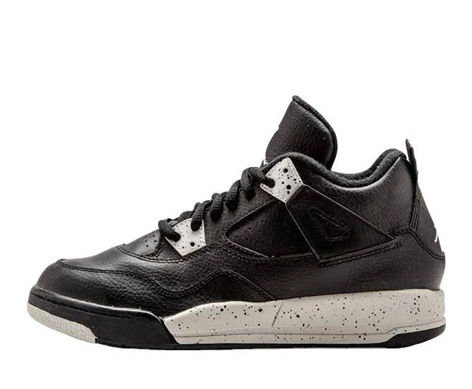 Jordan 4 Retro Ls 'oreo - Black/grey