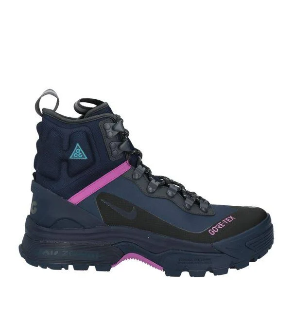 Nike Men's Acg Ankle Boots Leather, Textile Fibers - Blue - Casual boots