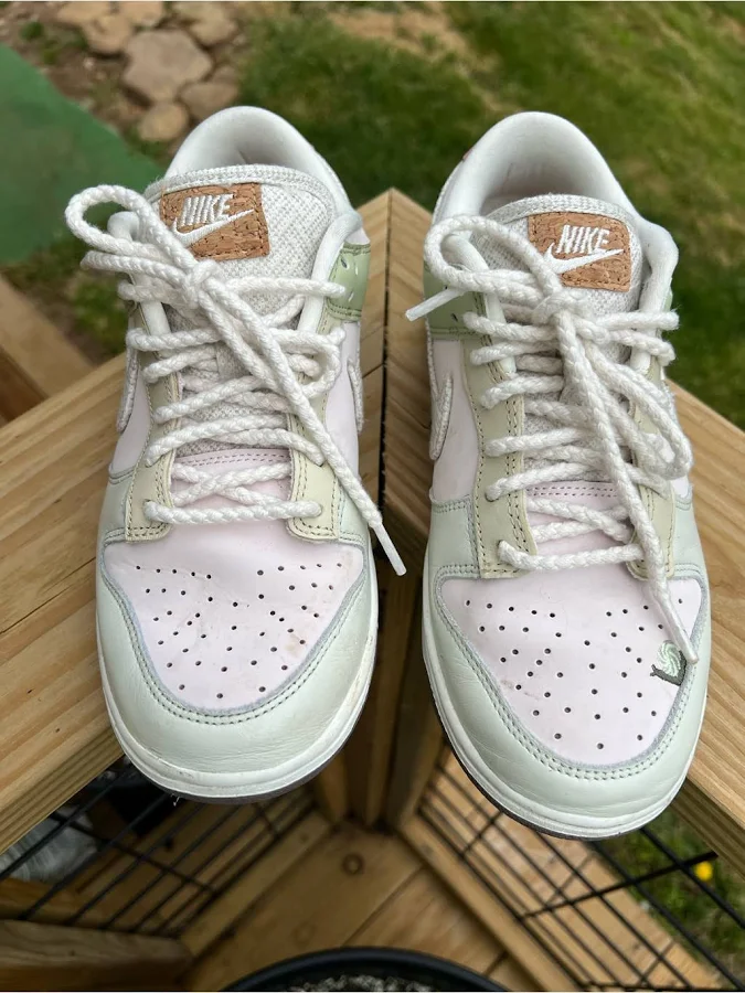 Nike Shoes | Nike Dunk Low Lx Mushroom Women's Ib8876-661 Women's | Color: Green/White | Size: 8 | Pm-61543325's Closet