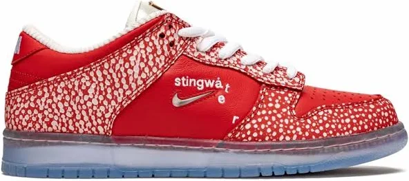 Nike - x Stingwater SB Dunk Low "Magic Mushroom" sneakers - unisex - Calf Leather - 8.5 - Red