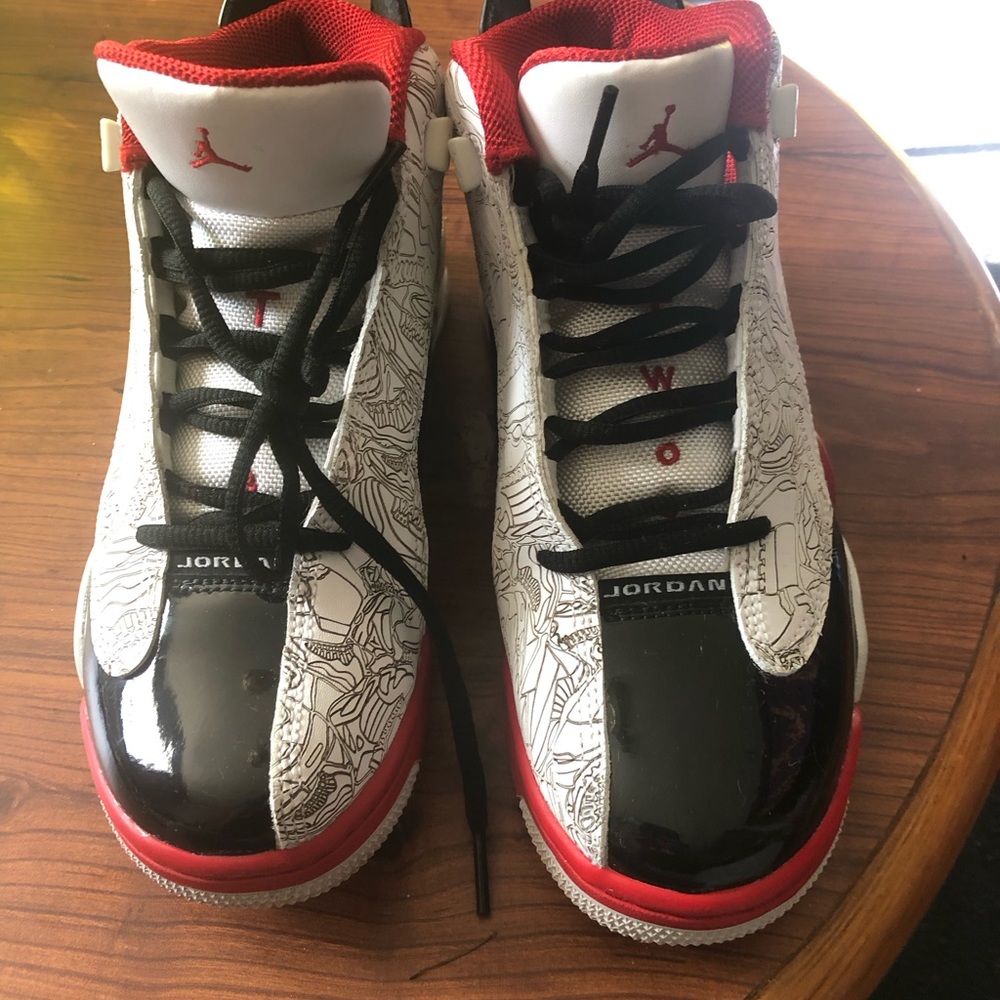 Jordan dub zero worn twice like new they sit in my closet