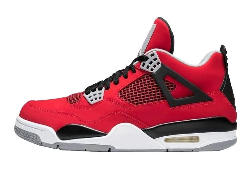 Jordan Air 4 Retro Toro Bravo - Fire Red/white-blk-cement Grey