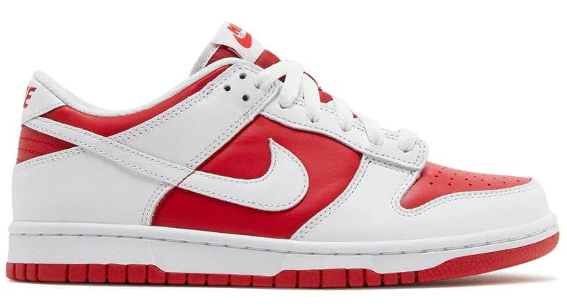 Nike Dunk Low ‘Championship Red’ (2021) (GS) Uk 3.5 / Preowned 9/10