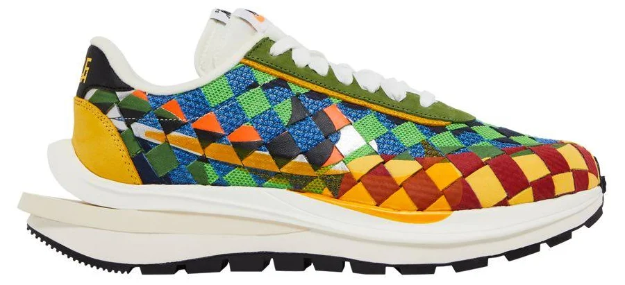 Jean Paul Gaultier x sacai x Nike VaporWaffle Woven 'Multi-Color' | Men's Size 5