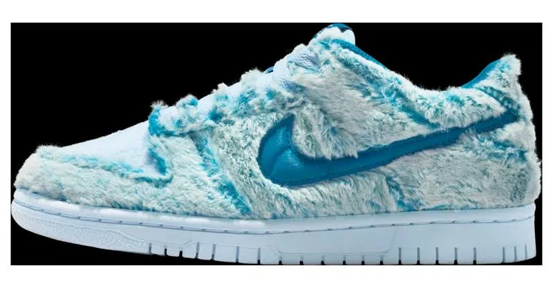 (gs) Dunk Low 'abominable Snowman' In Blue