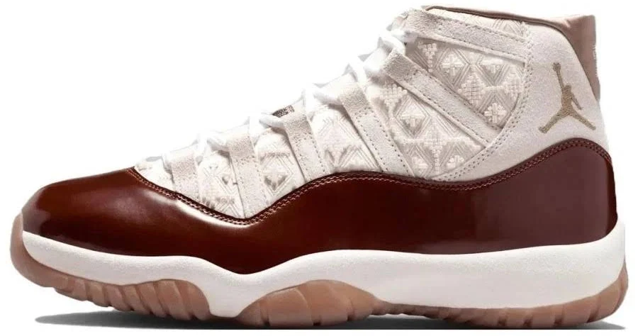 Jordan Air Jordan 11 Retro Vintage 'china' Aj11 Beige Red Im8352-670