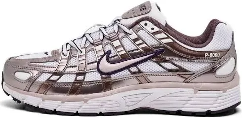 Nike - P-6000 panelled sneakers - women - Polyurethane/Rubber/Fabric - 5.5 - White