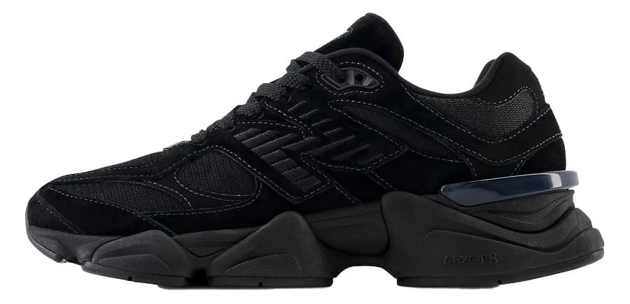 New Balance U9060BLK Shoes Black Grey