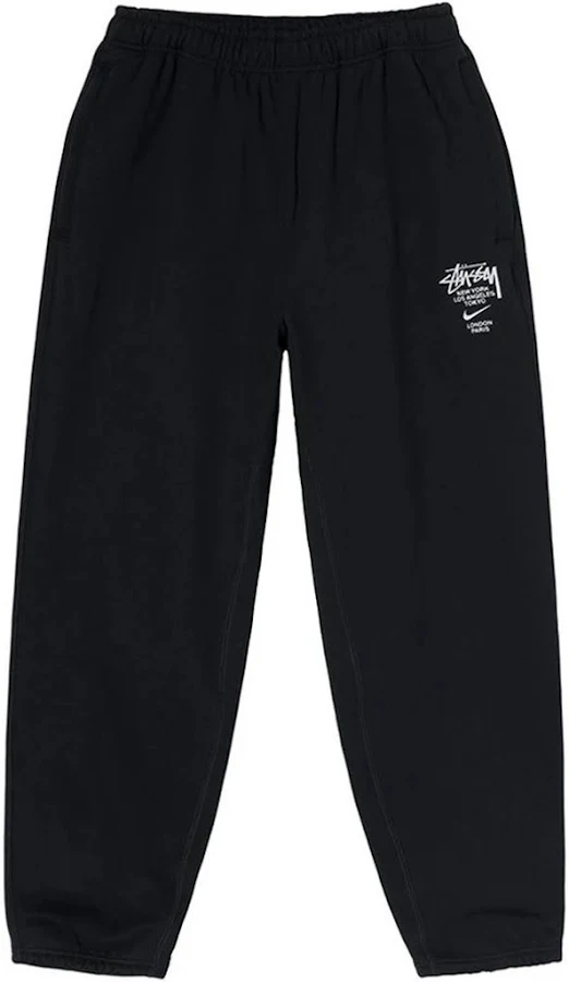 Nike x Stüssy International Sweatpants Black XL