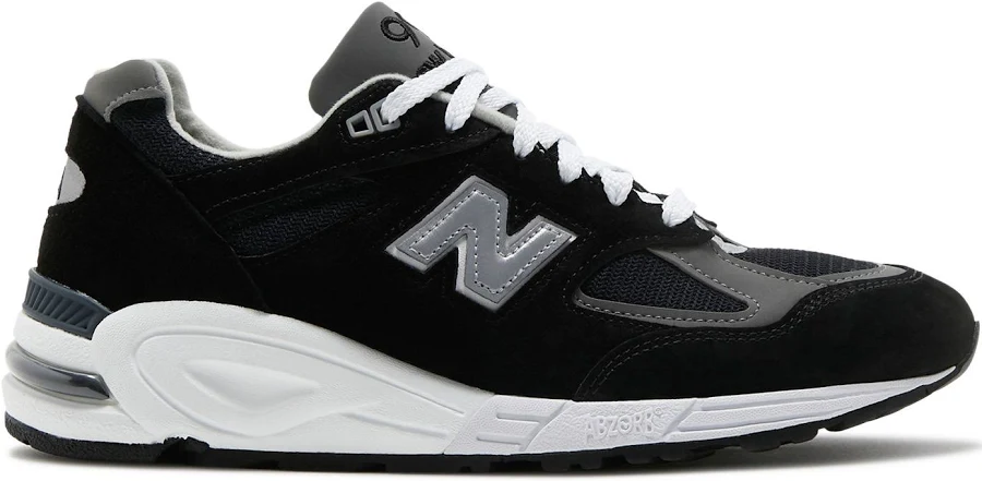 New Balance 990v2 Made in USA 'Black Grey' | Men's Size 5.5