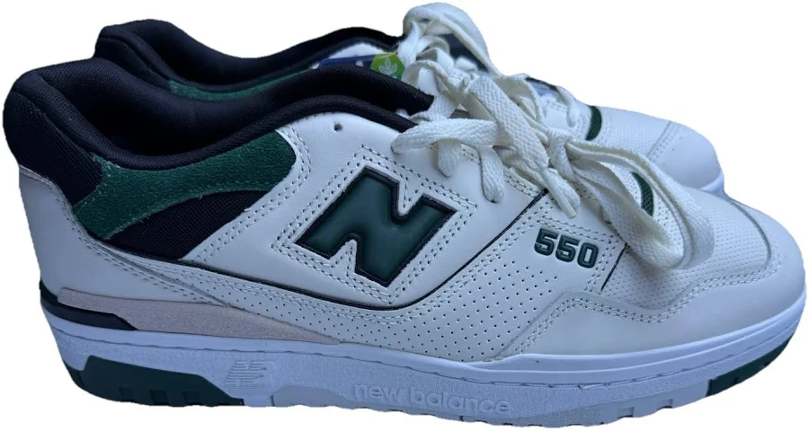 With Box Balance 550 'white Green' Men’s 12 Bb550vtc Womens 13.5