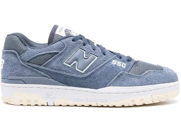 New Balance Men's 550 Suede Sneakers - Blue - Low-top sneakers - 9.5