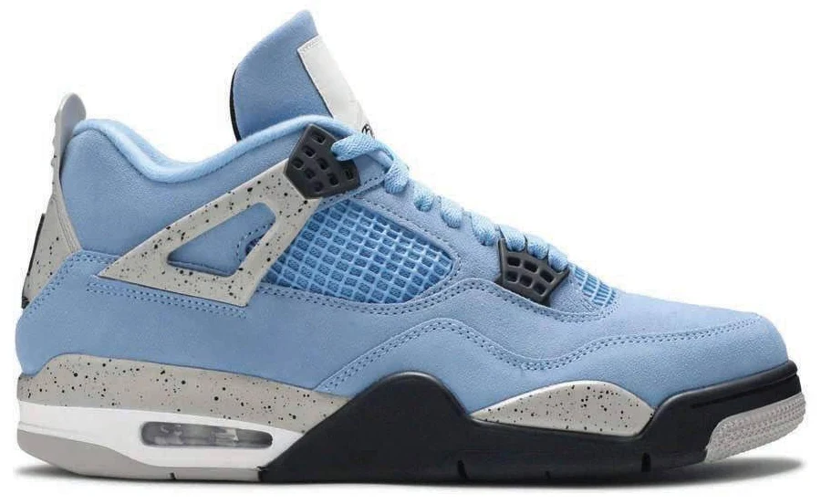 Air Jordan 4 Retro University Blue Unfading Sneaker