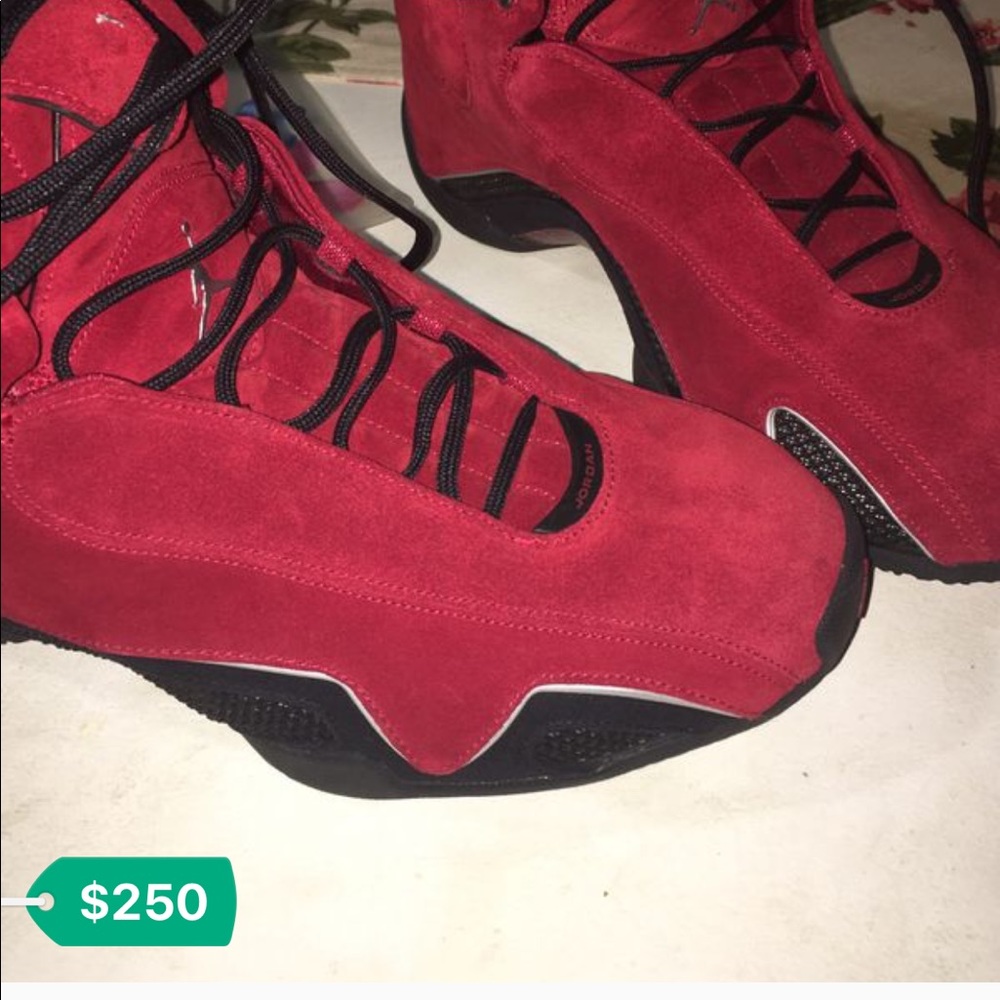 Jordan 21 OG Red suede