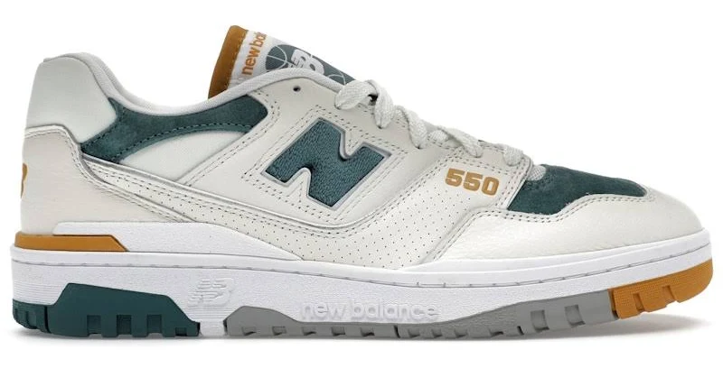 New Balance Men's 550 Suede Toe Basketball Sneakers
