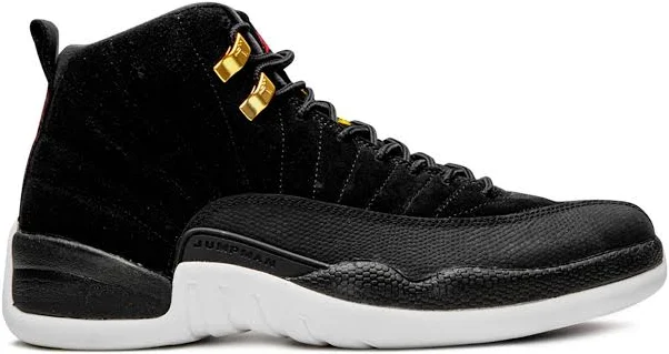 Jordan - Air Jordan 12 "Reverse Taxi" sneakers - unisex - Calf Leather - 11.5 - Black