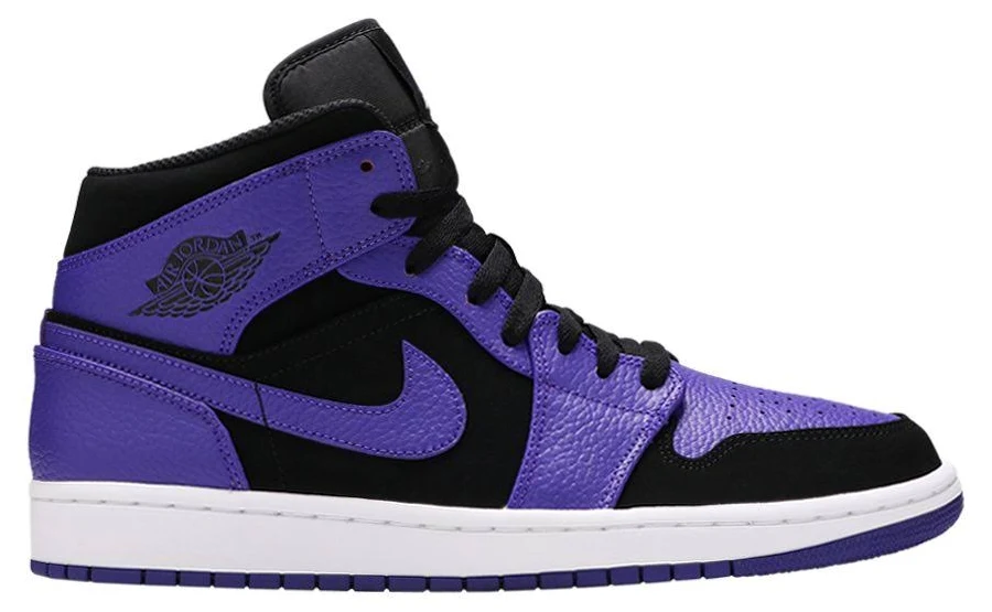 Air Jordan 1 Mid 'Dark Concord' | Purple | Men's Size 7