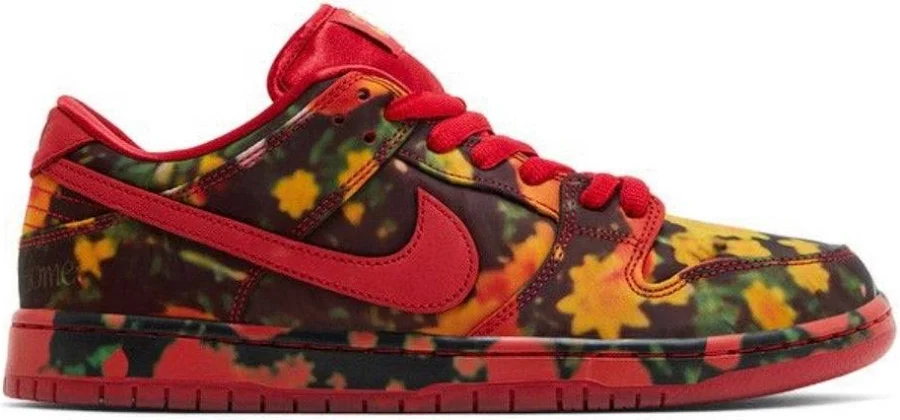 Nike SB Low Wizard Of Oz Poppy Field Deadstock Men's 13