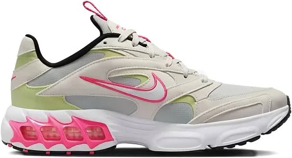 Nike - Zoom Air Fire lace-up sneakers - women - Fabric/Fabric/Rubber - 8 - Neutrals