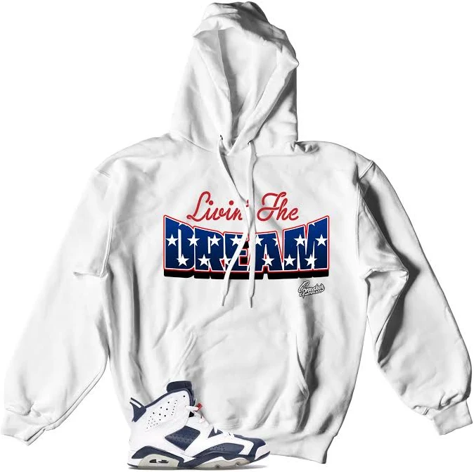 Jordan Retro 6 Olympic Hoodie