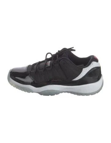 Jordan 11 Retro Low Infrared 23 Athletic Sneakers in Black, Women's US 6.5 | 6.5