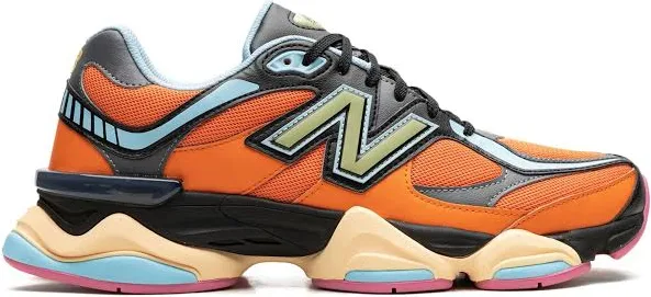 New Balance - 9060 "Sun Glow" sneakers - men - Rubber/Calf Leather/Fabric/Mesh - 9 - Orange