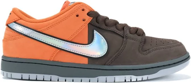 Nike SB Nike SB Dunk Low Pro - Safety Orange/Wolf Grey/Brown 9M