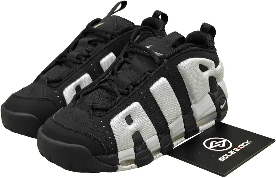 Nike Air More Uptempo Low "panda" Fz3055-001 Men's Size Black