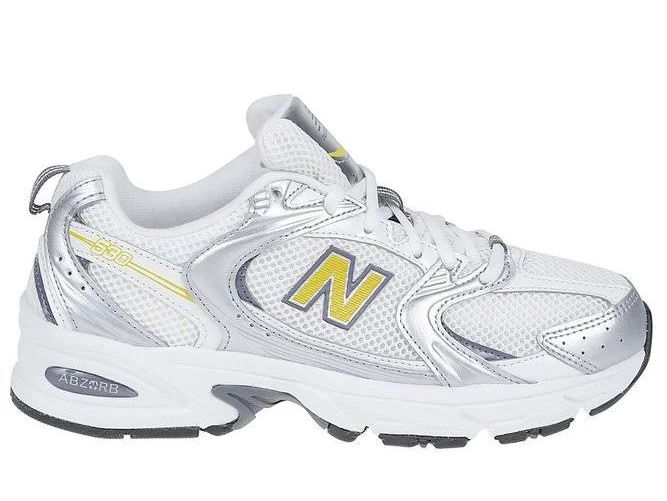 Women's New Balance 530 'Silver Metallic / Sea Salt