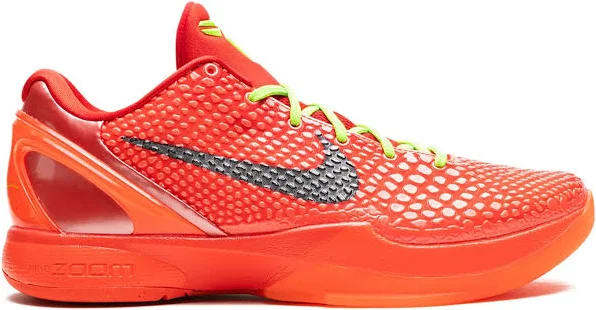 Nike - Kobe 6 Protro "Reverse Grinch" sneakers - unisex - Rubber/Fabric/Fabric - 8 - Red