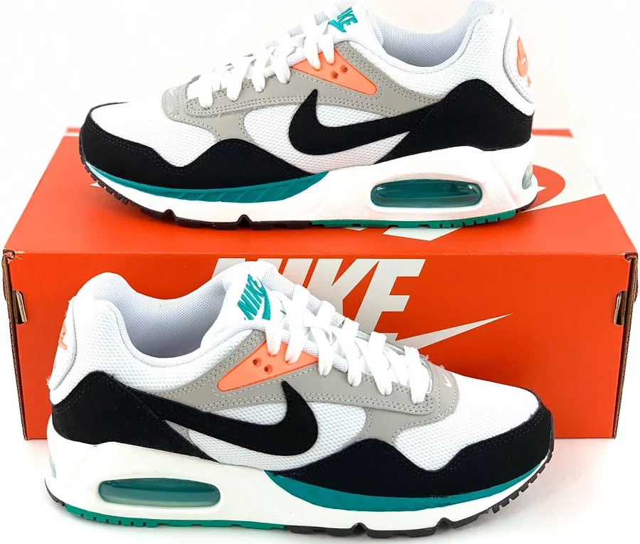 Nike Air Max Correlate Mango Women's Sneakers Shoes White Black Green