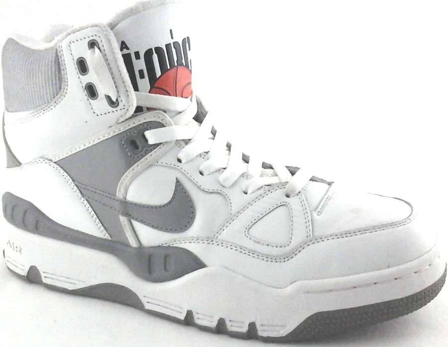 Nike Air Force Iii Sneakers Shoes White High Top Mens Us 9 Eu 42.5