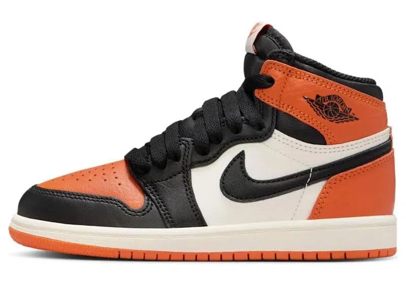 (ps) 1 Retro High Og 'shattered Backboard' 2025 In Black