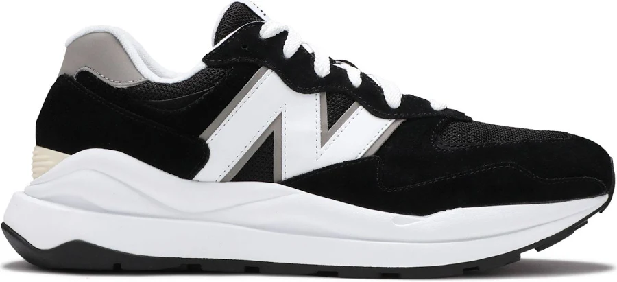 New Balance 57/40 'Black White' | Men's Size 4.5