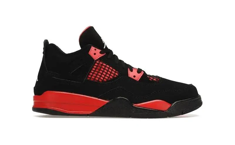Jordan Kid's 4 Retro Red Thunder, from StockX