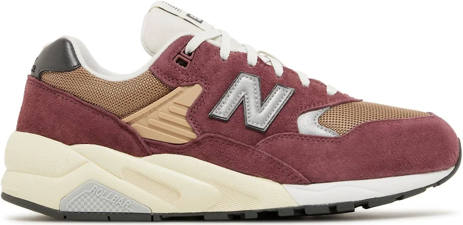New Balance 580 'Washed Burgundy' | Red | Men's Size 8