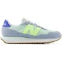 Women's New Balance 237 Light Arctic Grey with Cosmic Jade