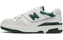 New Balance 550 'White/Team Forest Green' Sneakers - BB550WT1 MT
